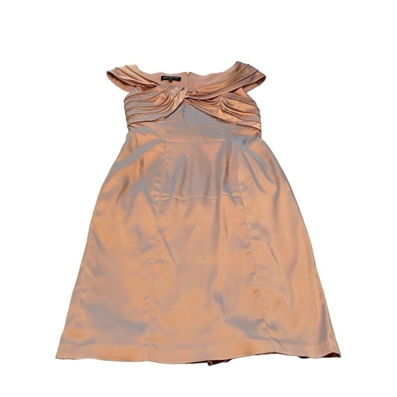 JONES NEW YORK blush pink twist dress Size 8 - Picture 3 of 16